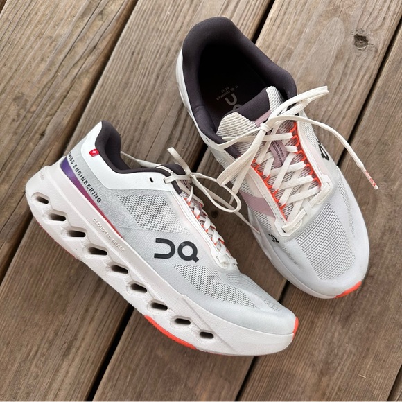 On Running Cloudsurfer Next white Flame Women 9.5 - Picture 1 of 10